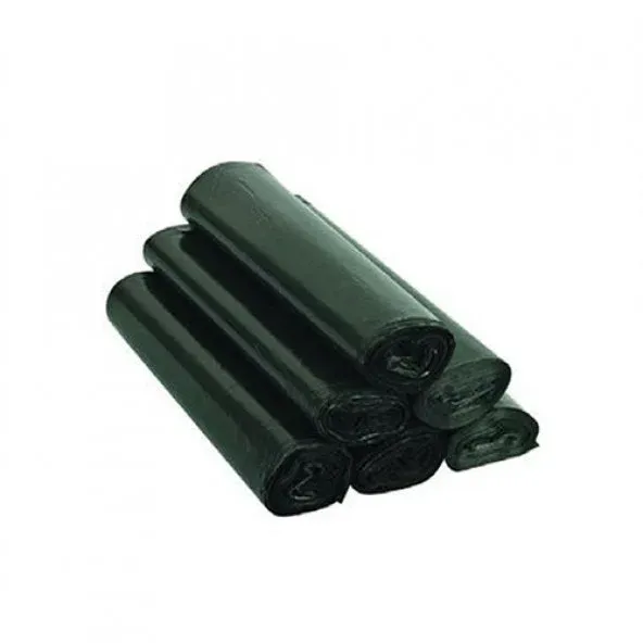 Endüstriyel Çöp Poşeti Hantal ( 100x120 )Siyah 600G 10 Adet