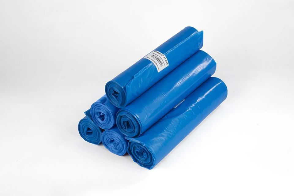 Endüstriyel Çöp Poşeti Hantal ( 100x150 ) Mavi 500G 10 Adet