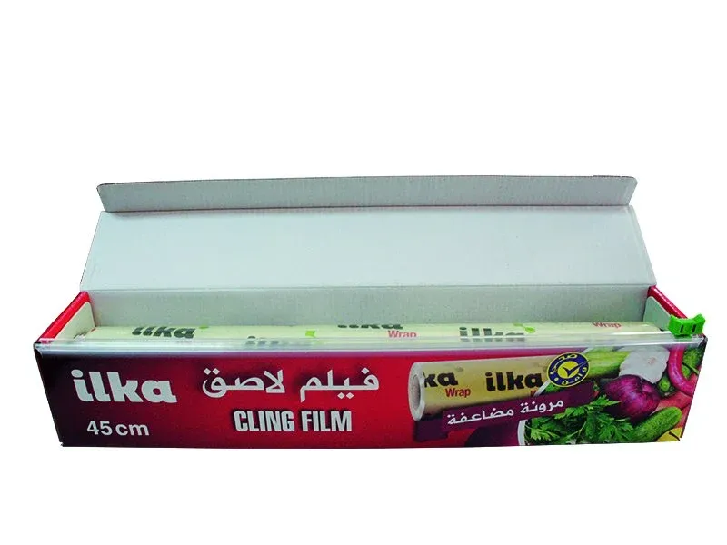 İlka Wrap Streç Film 45 x 240 Mt 8 Mic Kutulu ( 12 Adet )