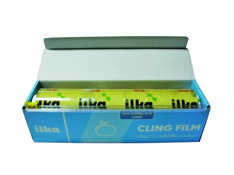 İlka Wrap Streç Film 45 x 300 Mt 8 Mic Kutulu ( 12 Adet )