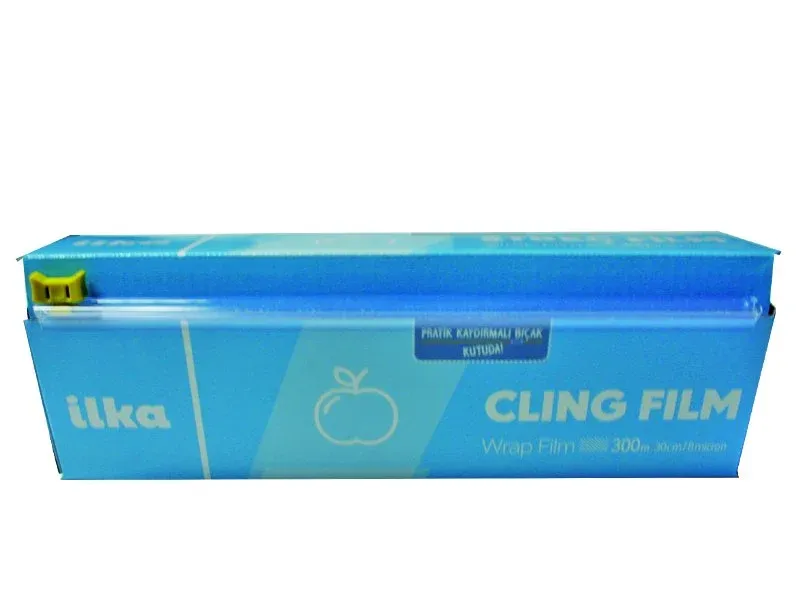 İlka Wrap Streç Film 30 x 200 Mt 8 Mic Kutulu ( 1 Adet )