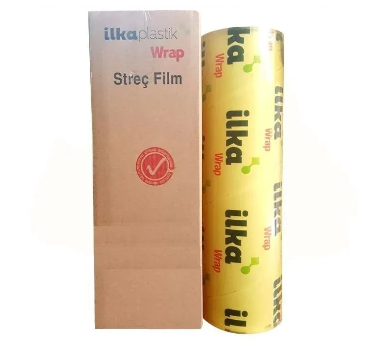 İlka Wrap Streç Film 40 x 1000 Mt 14 Mic