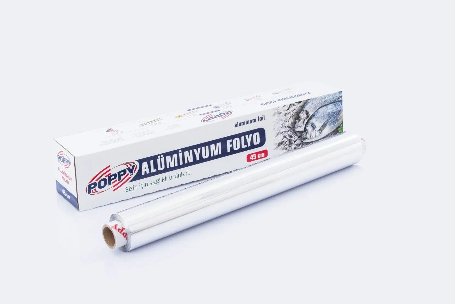 Alüminyum Folyo 45 Cm x 50 Mt (12 Adet )
