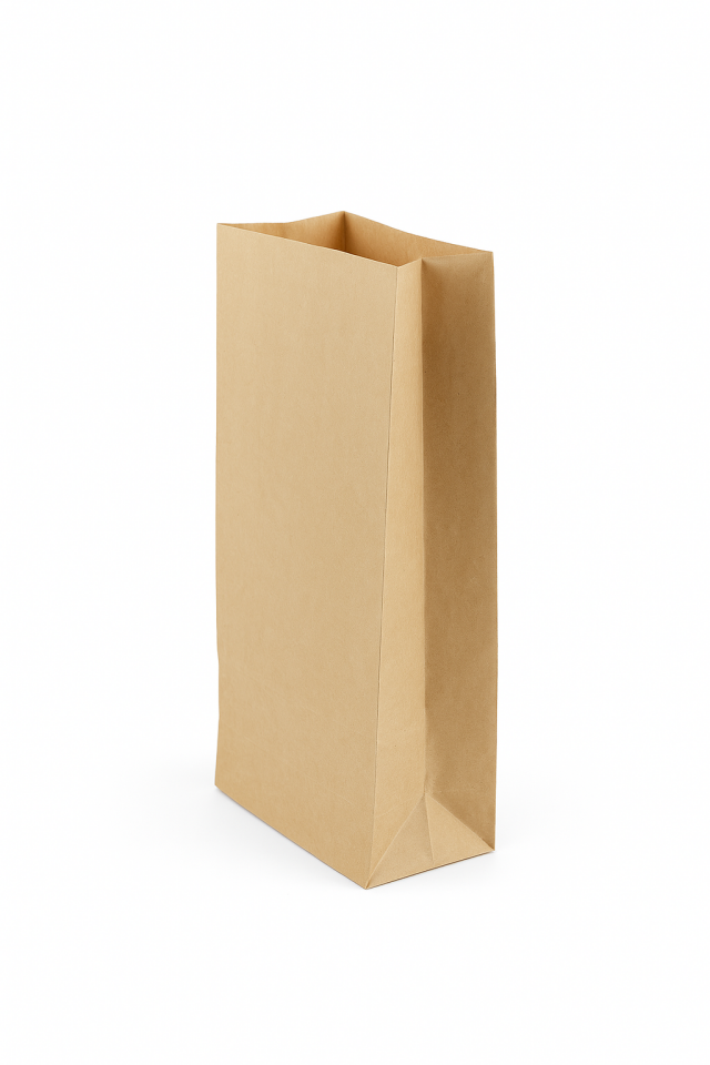 Kraft Kese Kağıdı – Kare Dipli Çift Katlı 8x22x5 cm