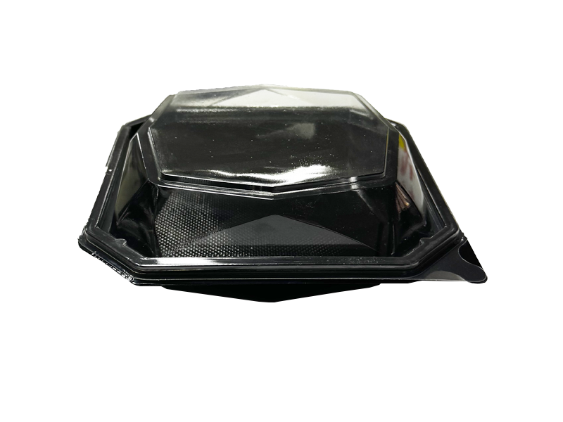 750 cc Şeffaf Salata Kabı Set Sekizgen - V246 (300 ADET)