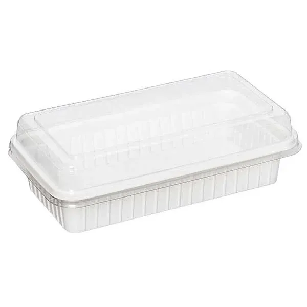 Plastik Dondurma Kabı Beyaz 1000-500 Gr KAPAĞI ( 50 Adet )