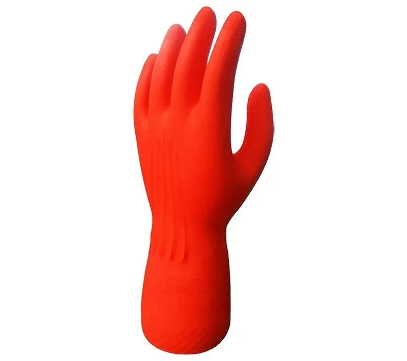Bulaşık Eldiveni Kırmızı ( M ) 60 Çift