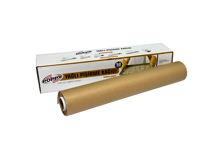 Kraft Yağlı Pişirme Kağıdı 50 mt ( 5 Kutu )