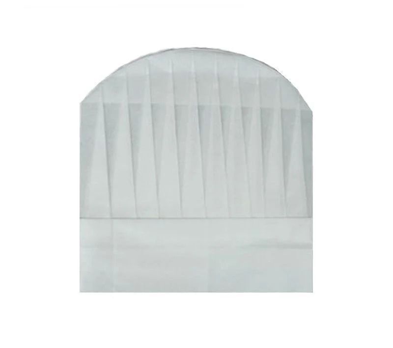 Aşçı Kepi Beyaz 20 cm ( 10 Adet )