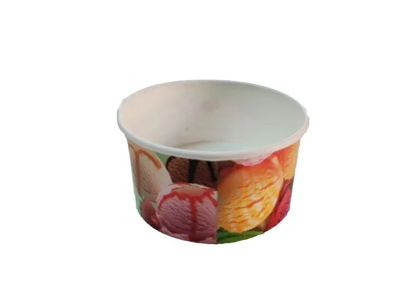 Karton Dondurma Kasesi 100 cc ( 1500 Adet )