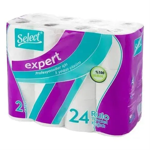 Select Expert Tuvalet Kağıdı Çift Katlı 24'lü