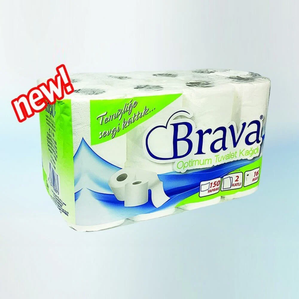 Brava Tuvalet Kağıdı 16'lı Rulo