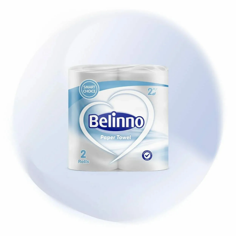 Belinno Rulo Havlu 2'Li x 12 PAKET ( 24 Rulo )