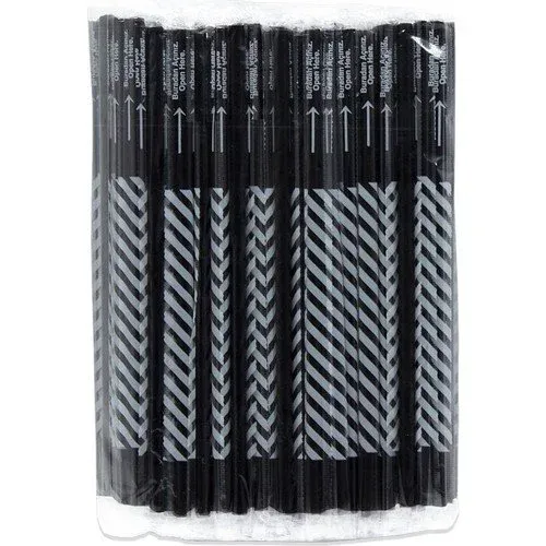 Jelatinli Frozen Pipet Siyah ( 100 Adet )